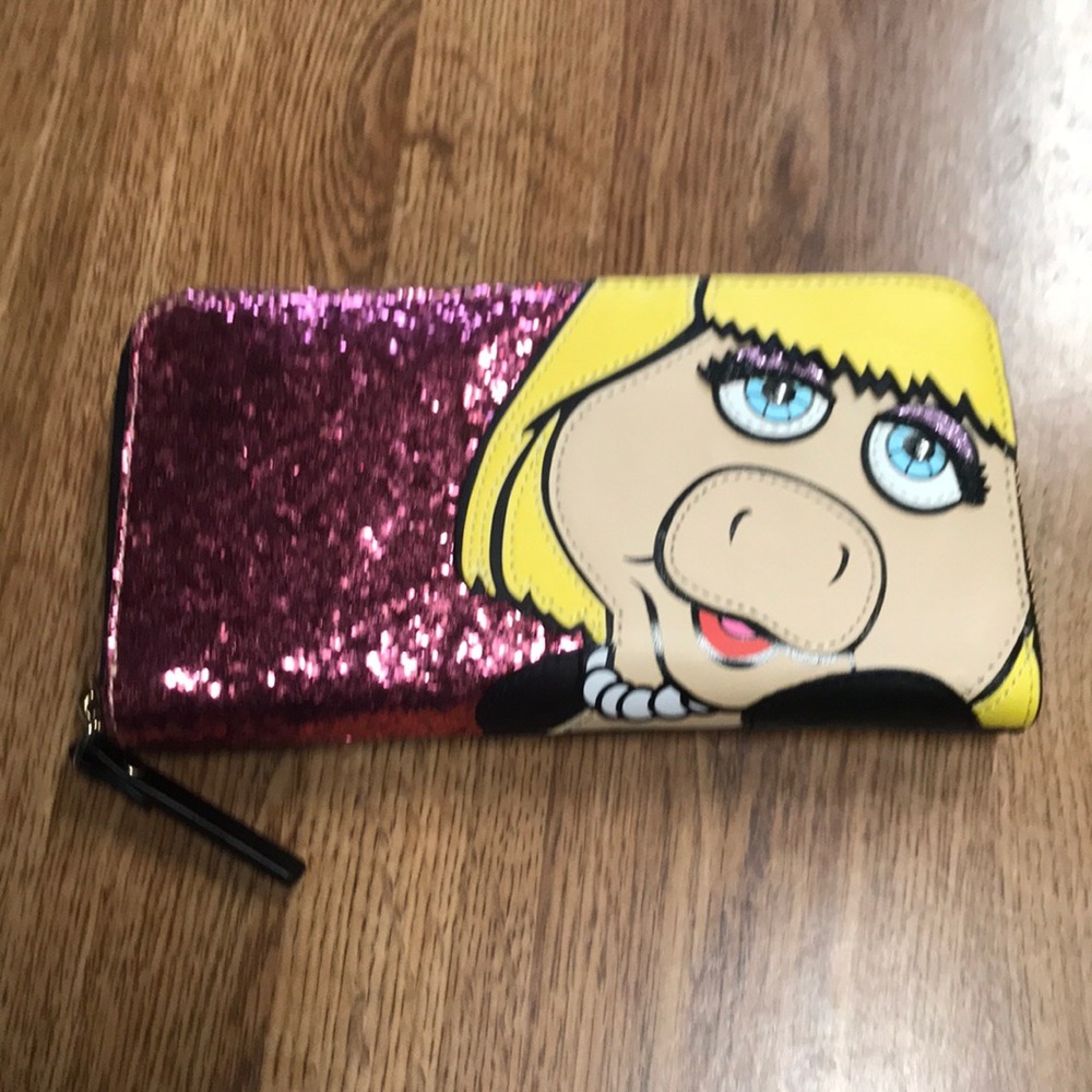 Kate Spade Miss Piggy Lacey Wallet - Picture 9 of 9